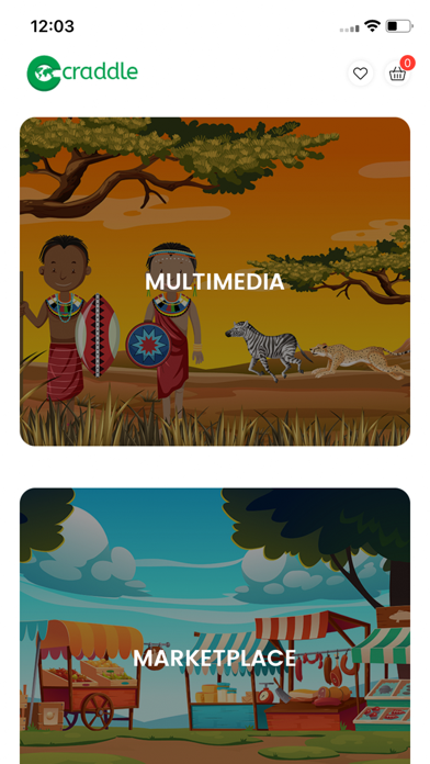 Craddle User Screenshot