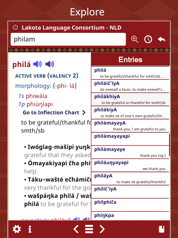 Screenshot #5 pour New Lakota Dictionary - Mobile
