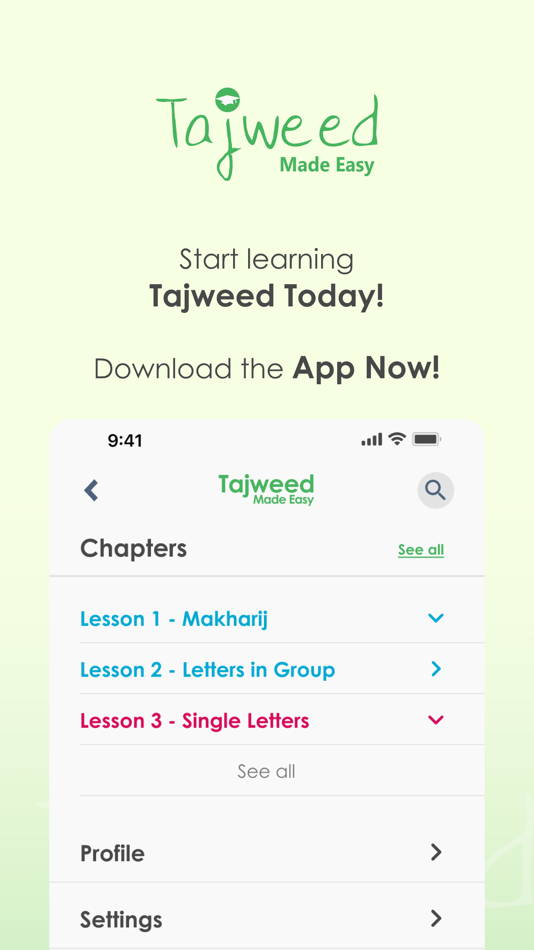 #4. Tajweed Made Easy (iOS) 来自: Falcon It Consulting