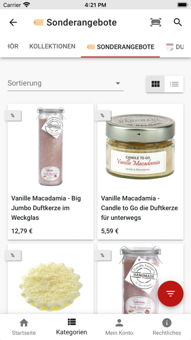 Candle Factory Shop Screenshot