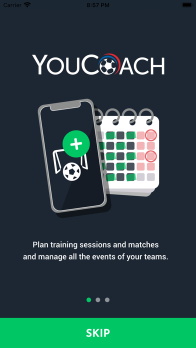 YouCoach Soccer App Screenshot