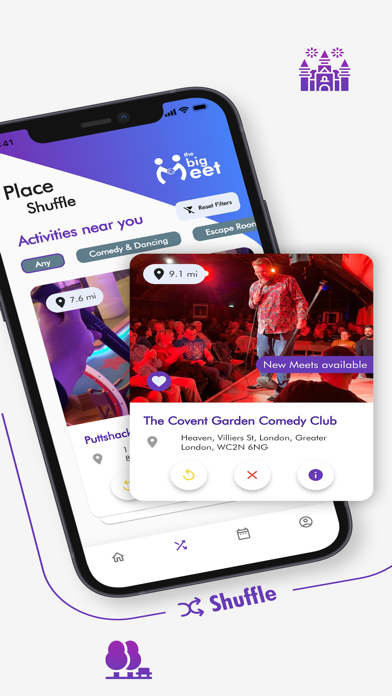 The Big Meet: Places & Friends Screenshot