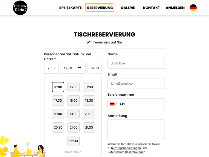 Indische Küche Krefeld