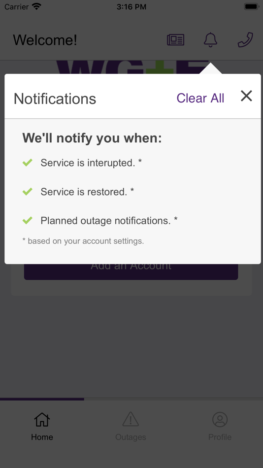 #3. WG+E Outage Tracker (iOS) 由: dataVoice International