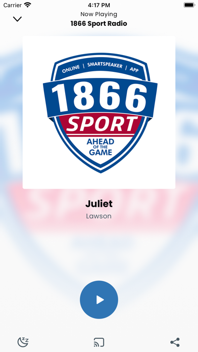 1866 Sports Radio Screenshot