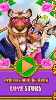 princess and beast love story iphone screenshot 1