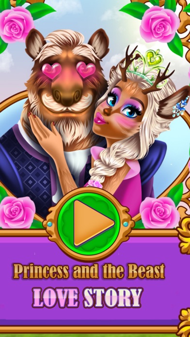 Princess and Beast Love Story Screenshot