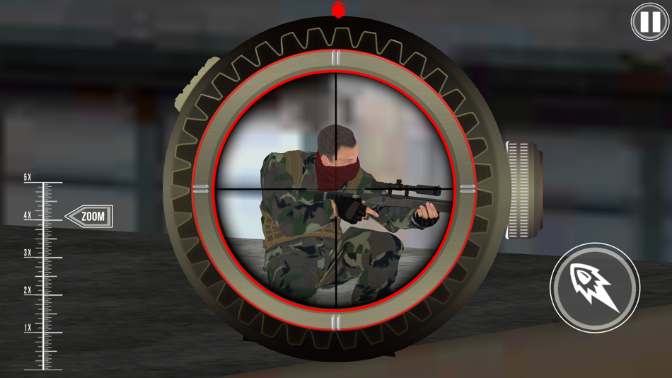 #4. FPS Sniper Shooting Games 3D (iOS) 来自: nousherwan malik