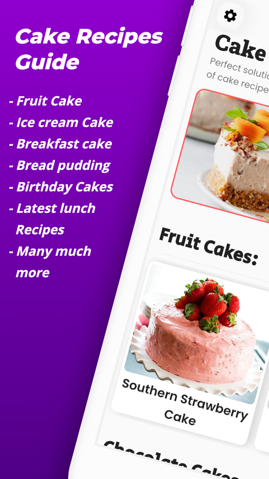 Cake Recipes [Offline] - 1.1 - (iOS)