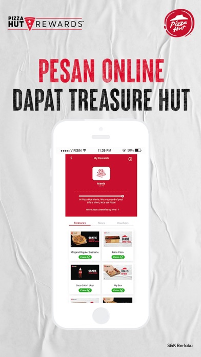 Pizza Hut Indonesia Screenshot