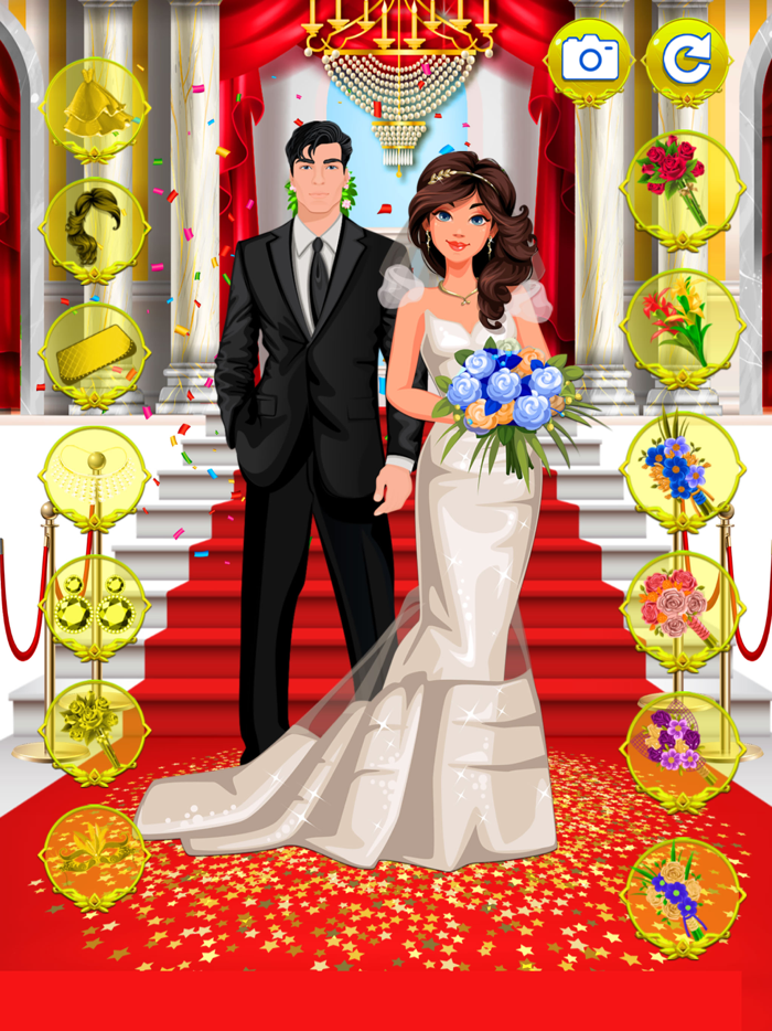 Anime Bridal Gown Fashion Game