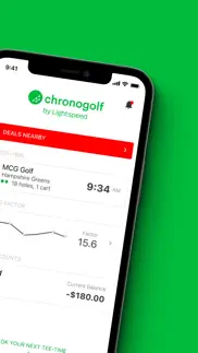 chronogolf by lightspeed iphone screenshot 2