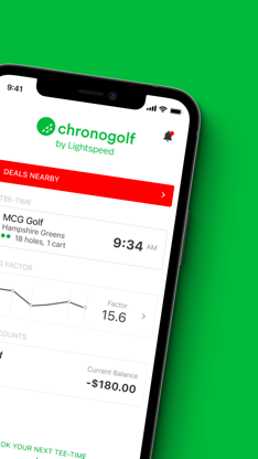 Chronogolf by Lightspeed screenshot 2