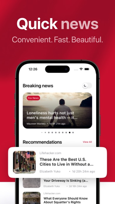 QW News: Breaking & World Screenshot