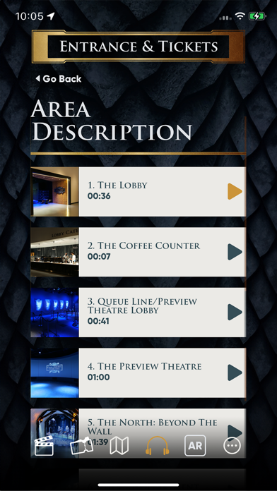 Game of Thrones Studio Tour Screenshot