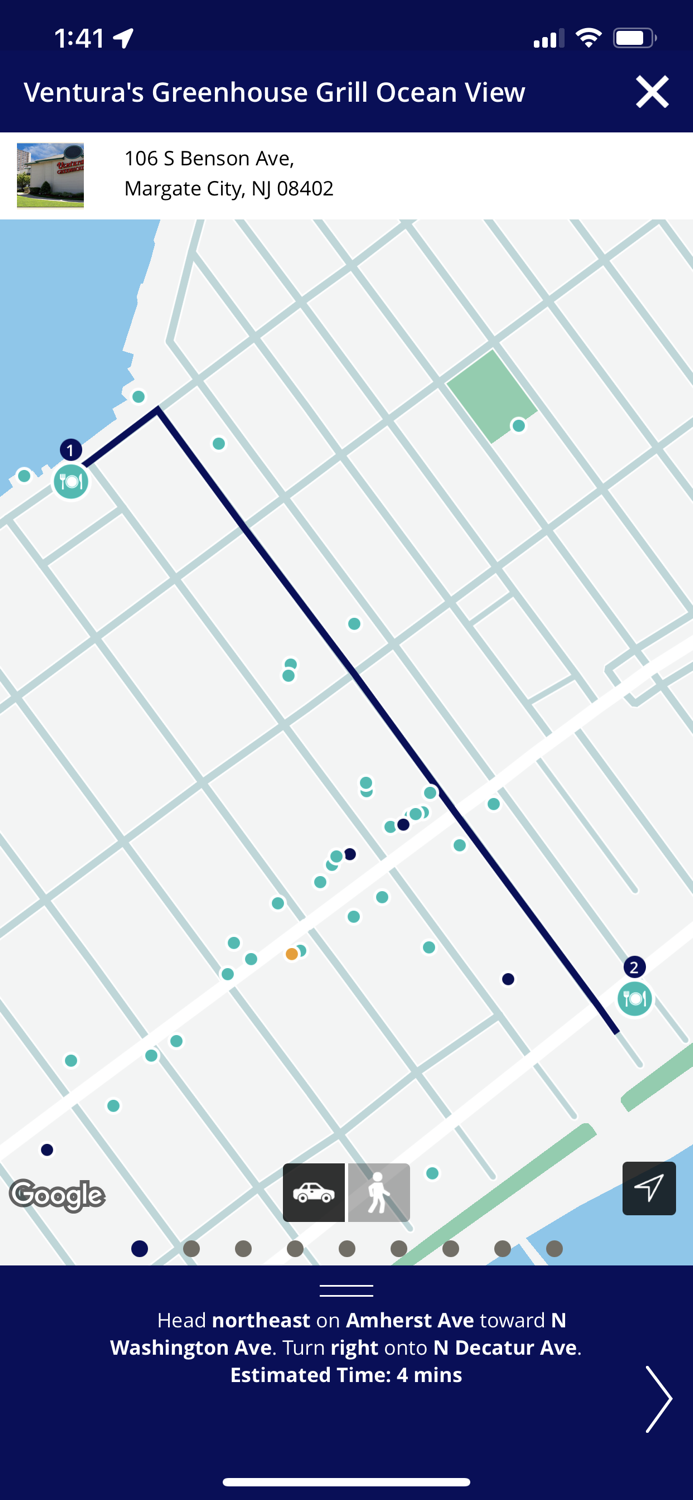 Margate NJ, Shop Dine Live