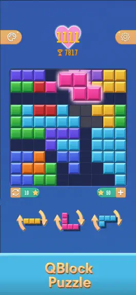 Game screenshot QBlock Puzzle : Mind Games apk