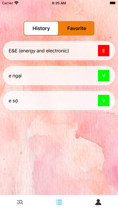 EnglishVietnamese-Dictionary Screenshot