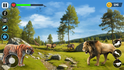 ライオン ゲーム 3D シミュレーター ジャングルのおすすめ画像1