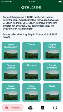 Game screenshot PRO Çevre Şehircilik ÜDS 2023 apk
