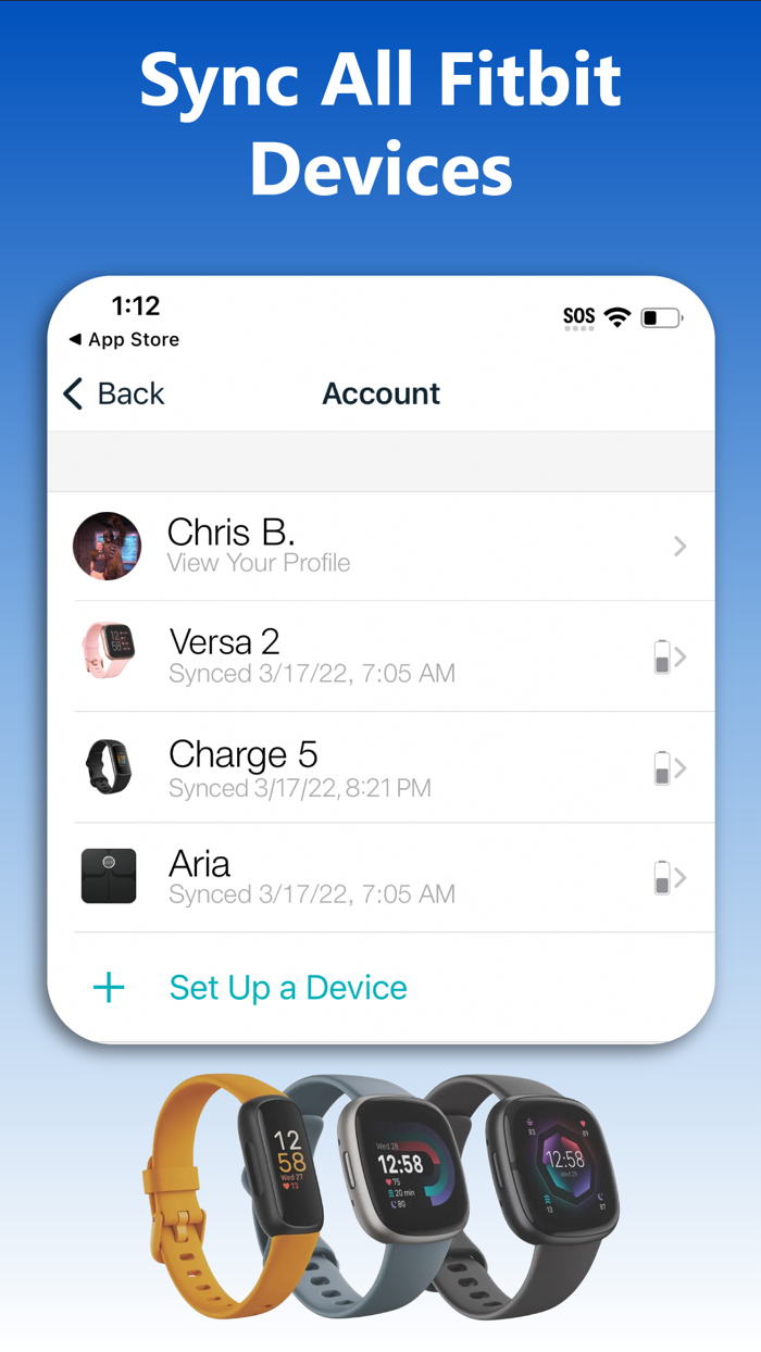 Fitbit to Apple Health Sync