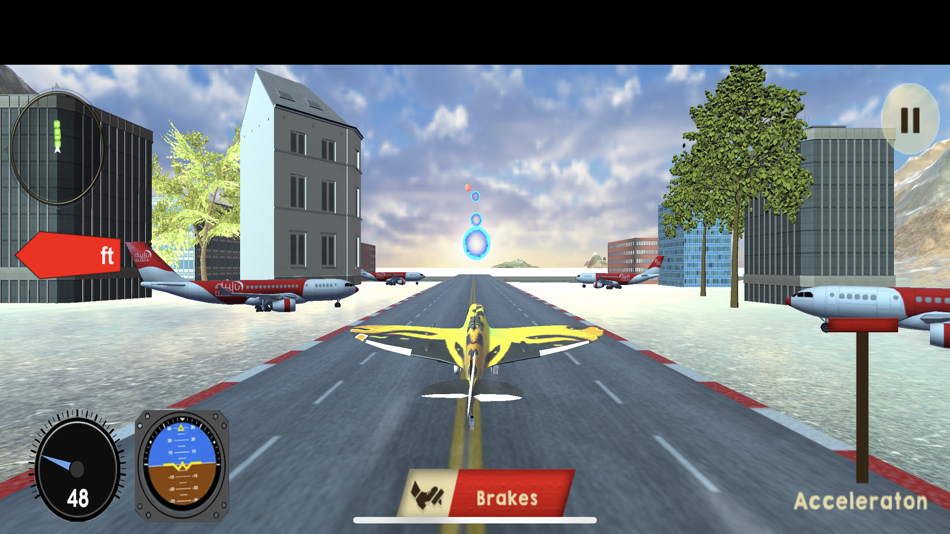#2. Airplane Flight Pilot Game 3D (iOS) 由: Bilal Ahmad