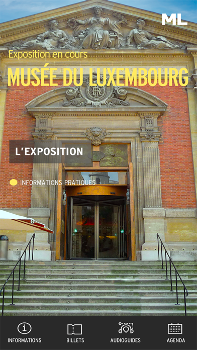 Musée du Luxembourg-Sénat Screenshot