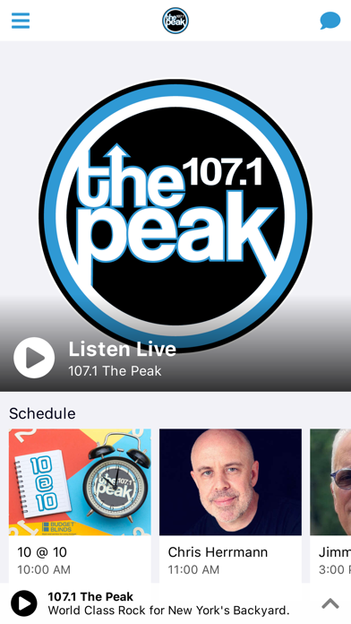 107.1 the Peak Screenshot