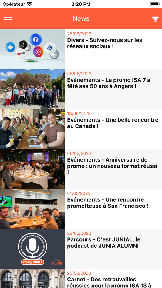 #5. JUNIA Alumni (iOS) 由: Junia Alumni