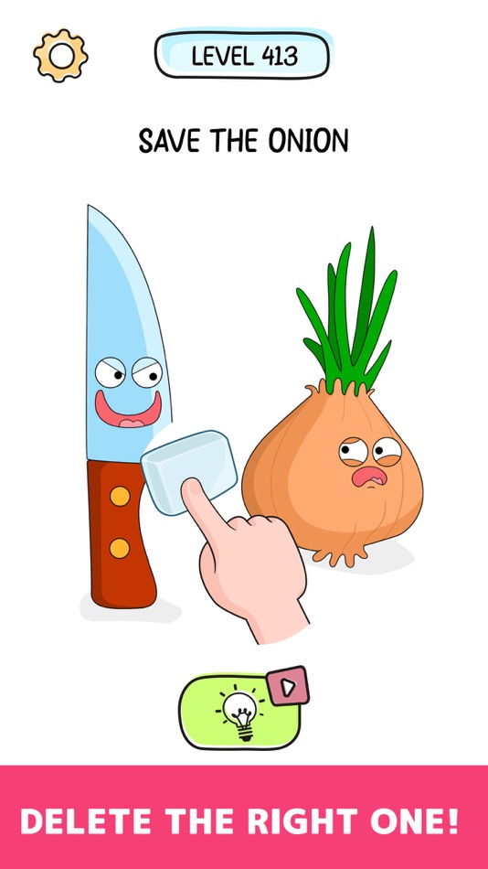 #1. Delete Puzzle: Erase One Part (iOS) Podle: Teos Oyun