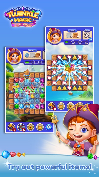 Twinkle Magic : Jewel Match3 Screenshot