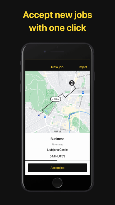 Yalla Taxi Driver app Screenshot
