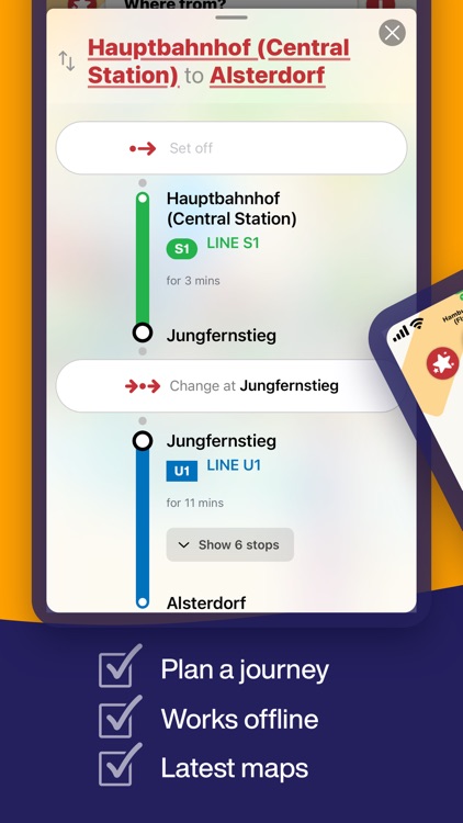 Hamburg Metro - Map & Route
