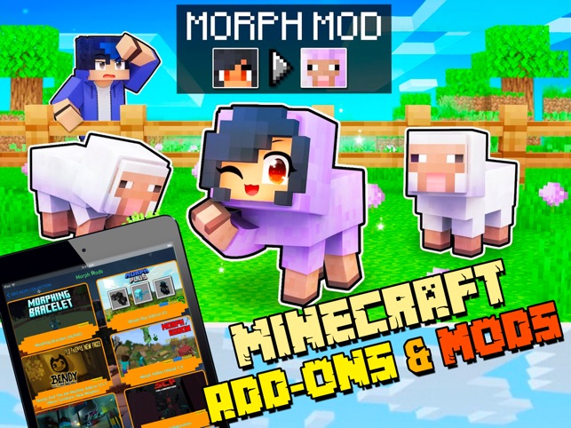 Anime Addons for Minecraft Mod on the App Store