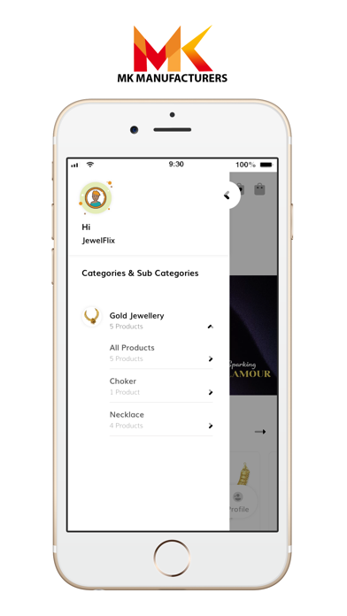 MK Jewellers Screenshot