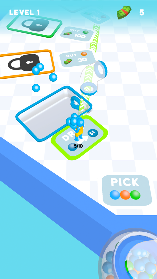 #7. Shoot Colors 3D (iOS) By: James De Raja