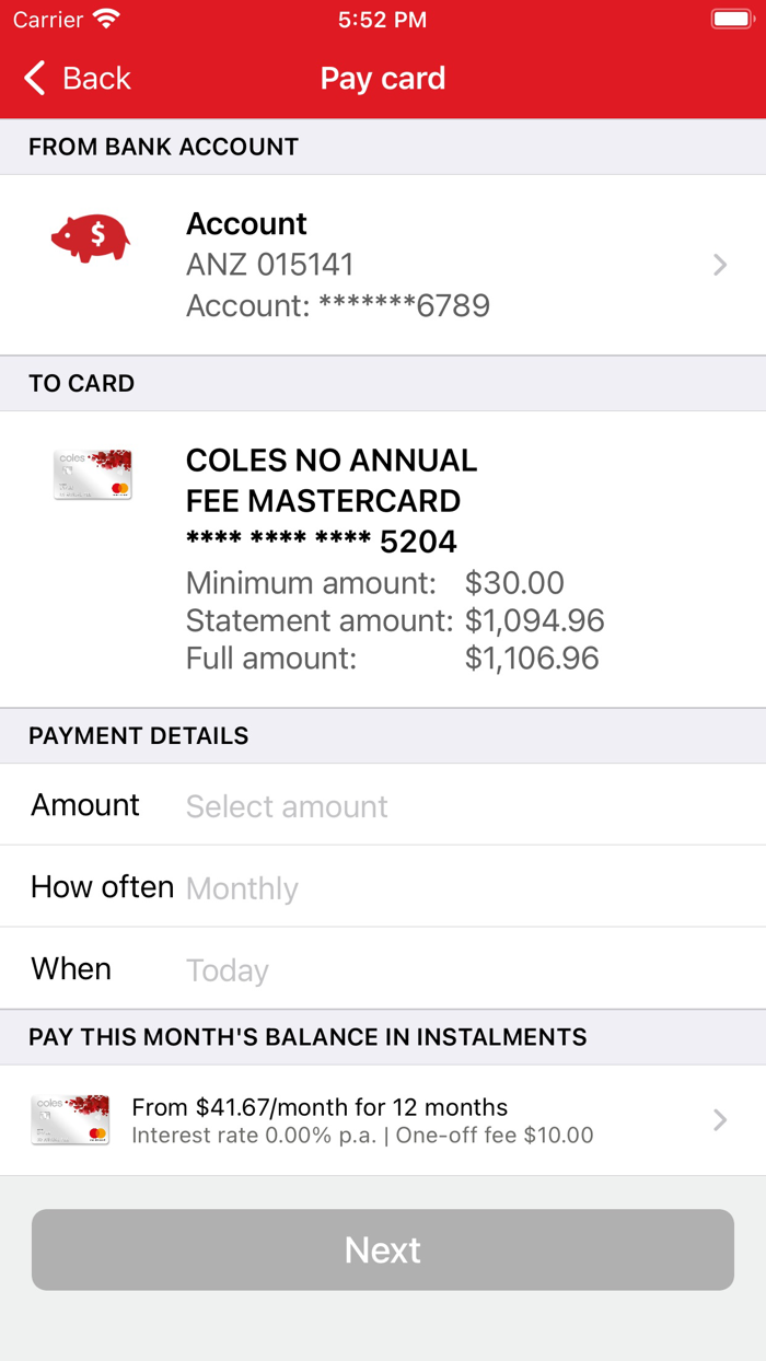 Coles Mobile Wallet