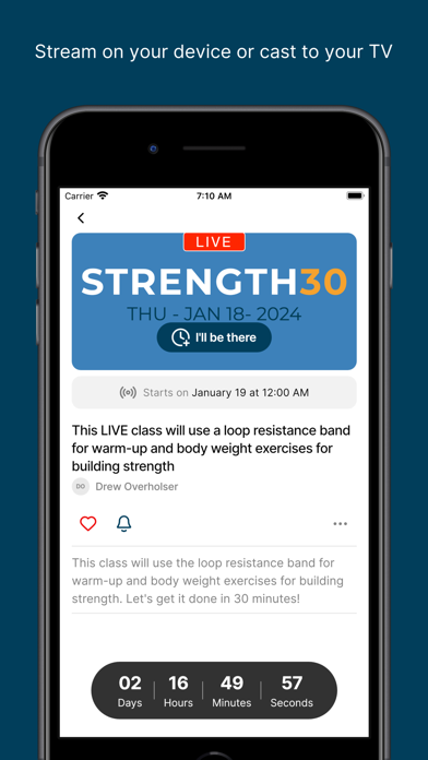 StayAhead Fitness Screenshot