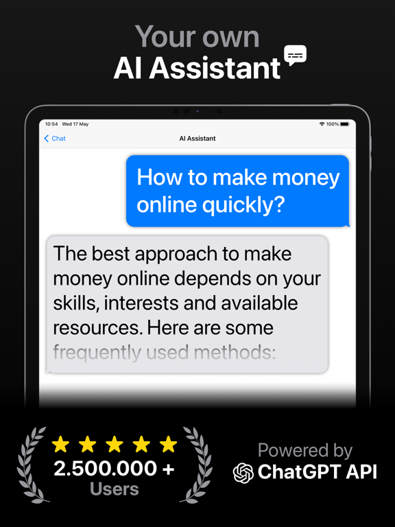 Screenshot #4 pour AI Assistant: Ask and Chat Bot