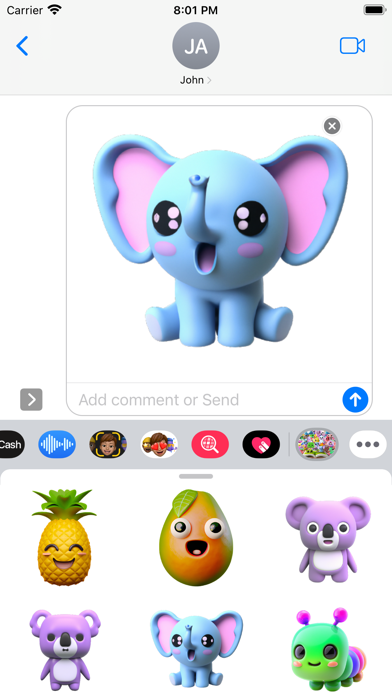 Little Big Sticker Book Screenshot