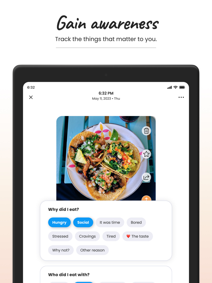 Ate - Food  Health Journal