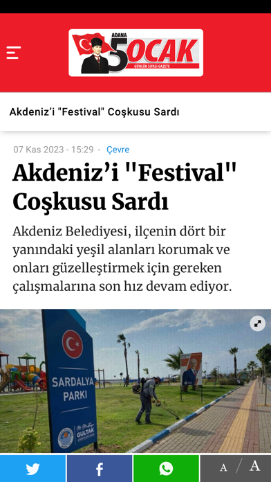 5 Ocak Gazetesi Screenshot