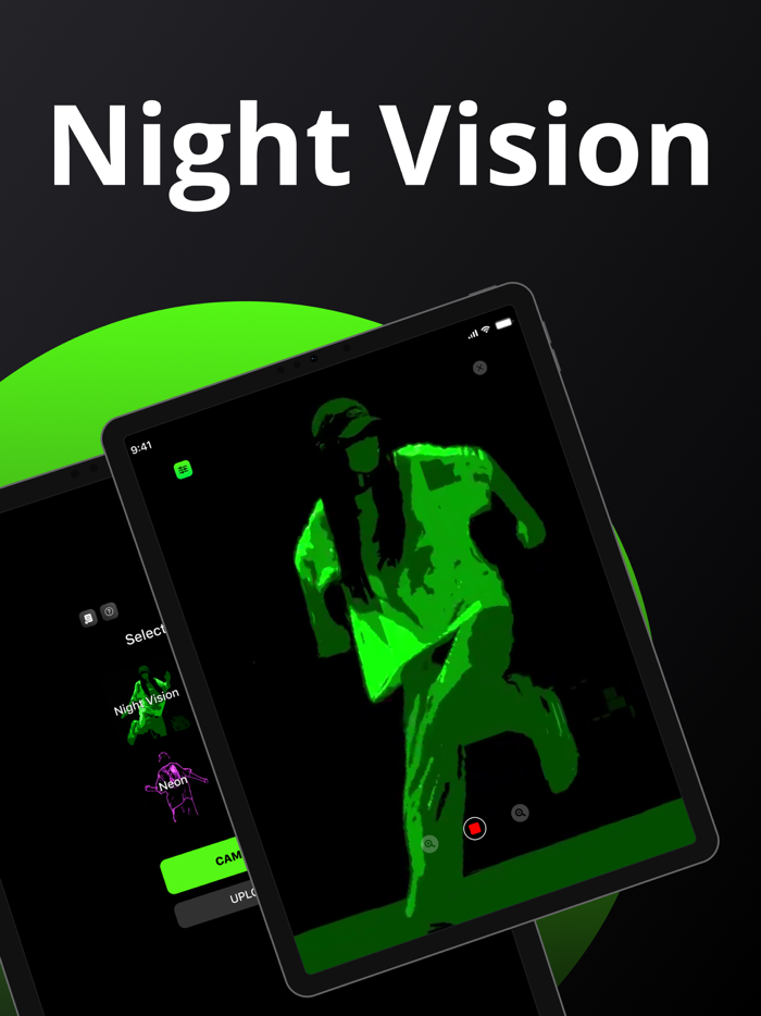 Night Vision Camera Effect