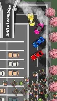 drift zombie - idle car racing iphone screenshot 1