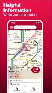 paris metro map and routes iphone screenshot 4