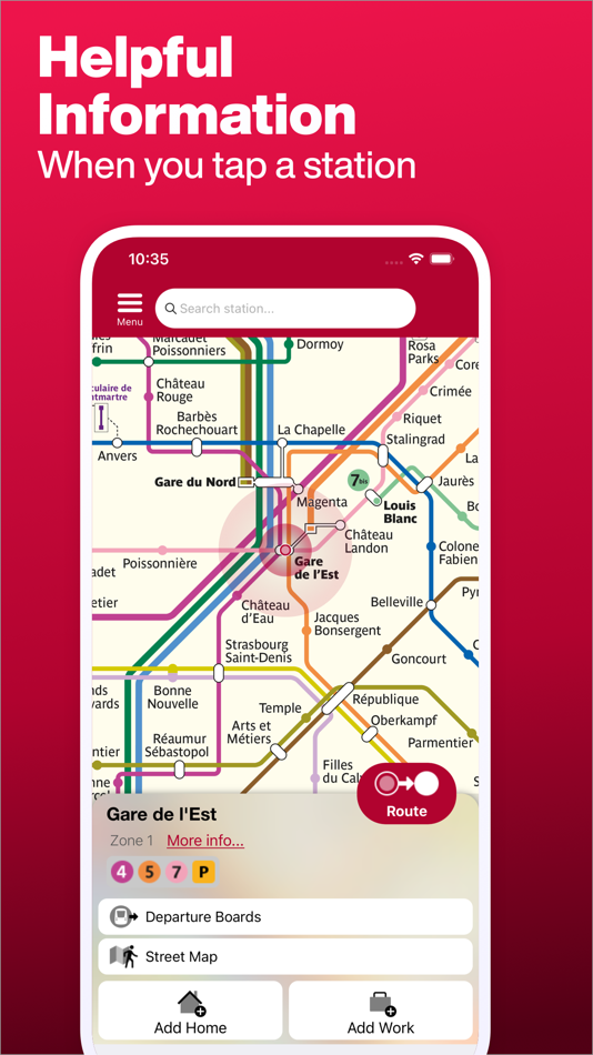 #4. Paris Metro Map and Routes (iOS) 由: Mapway Limited