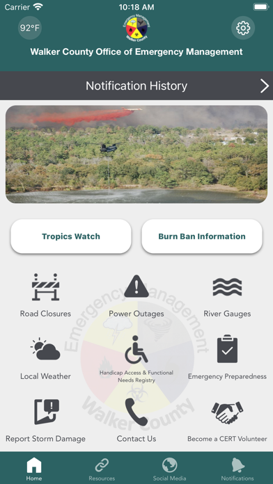 Walker County OEM TX Screenshot