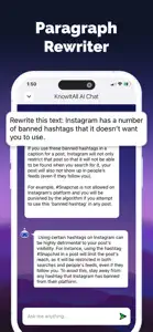 AI Chatbot & Writer: KnowIt screenshot #8 for iPhone