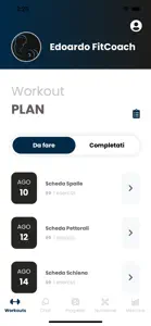 EdoardoFitCoach screenshot #1 for iPhone