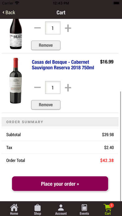 Yiannis Wine Shop Screenshot